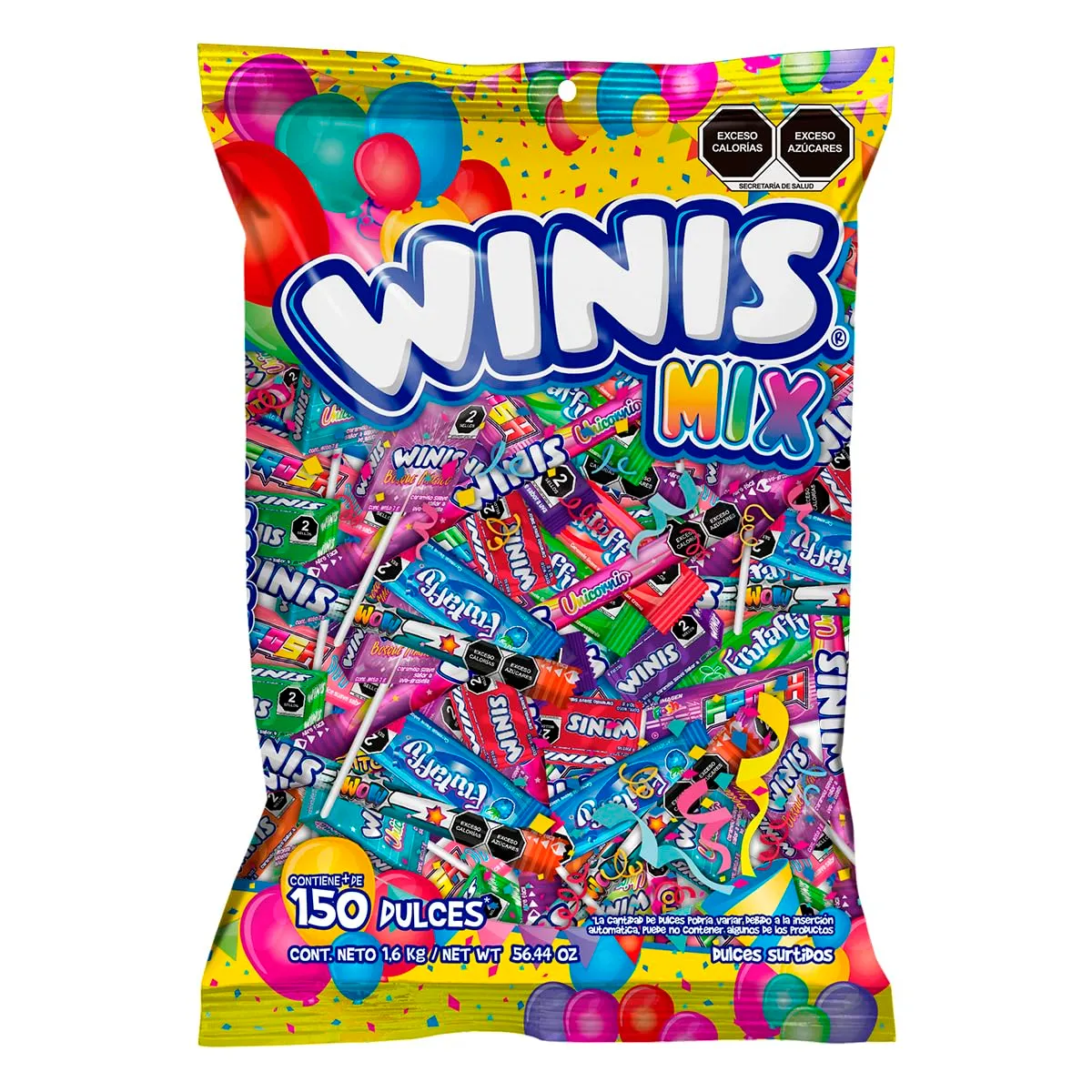 Winis Winis Mix Variety Bag, 150 pieces, 3.6 lb, bag