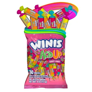 Winis Acid Up Sour & Spicy Chewy Candy, photo 4