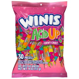 Winis Acid Up Sour & Spicy Chewy Candy, photo 5