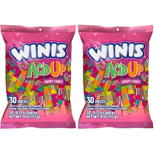 Winis Acid Up Sour & Spicy Chewy Candy