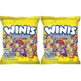 Winis Original Chewy Candy, 2 bags of 150, 300 pieces